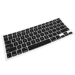 Silikonová ochrana klávesnice MacBook Air a MacBook Pro - černá