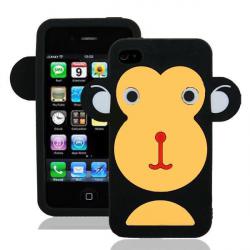 Silikonové pouzdro pro iPhone 4/4S - Opička