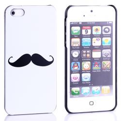 Originální kryt iPhone 5S/5 - Movember bílý