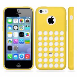 Silikonový obal pro iPhone 5C - Žlutý