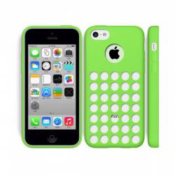 Silikonový obal pro iPhone 5C - Zelený