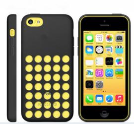 Silikonový obal pro iPhone 5C - Černý II