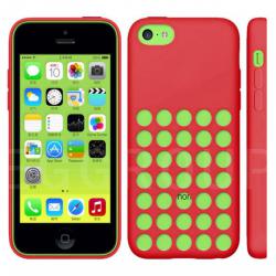 Silikonový obal pro iPhone 5C - Červený II