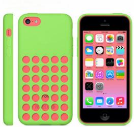 Silikonový obal pro iPhone 5C - Zelený II