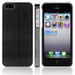 Broušené hliníkové pouzdro pro iPhone 5S/5 - černé