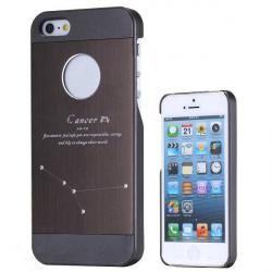 Broušený hliníkový kryt pro iPhone 5S/5 - Horoskop Rak