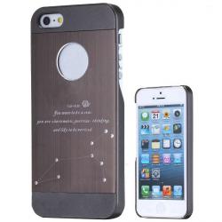 Broušený hliníkový kryt pro iPhone 5S/5 - Horoskop Lev