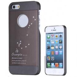Broušený hliníkový kryt pro iPhone 5S/5 - Horoskop Štír