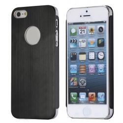 Broušený hliníkový obal pro iPhone 5S/5 - černo hnědý