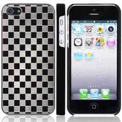 Hliníkový kryt pro iPhone 5S/5 - Šachovnice