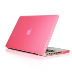 Ochranné pouzdro na MacBook Pro 13 - Transparentní světle růžové