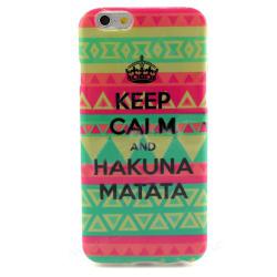 Originální kryt na iPhone 6S/6 - Keep calm and Hakuna Matata