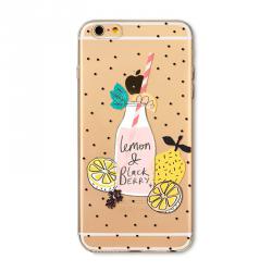 Kryt iPhone 7 - Lemon and Black Berry