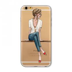 Kryt iPhone 7 - French Lady