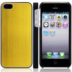 Broušené hliníkové pouzdro pro iPhone 5S/5 - zlaté